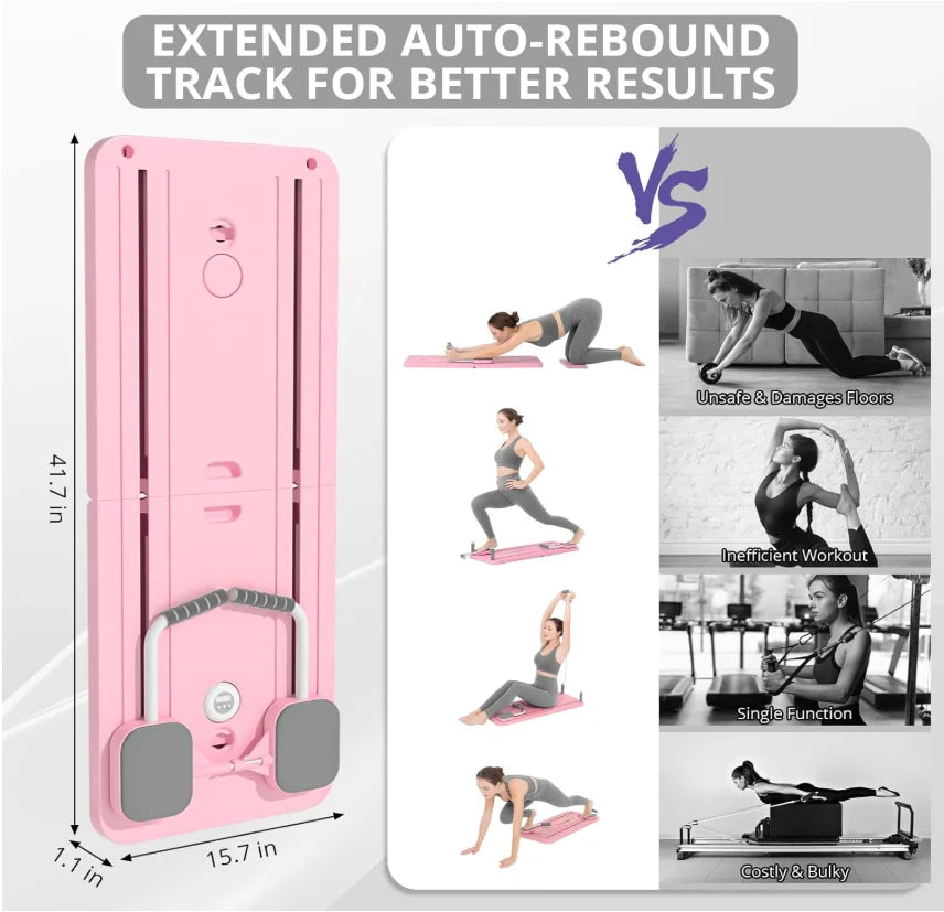 Adjustable Pilates Workout Board for Home Fitness - Arthur's Wellness Emporium
