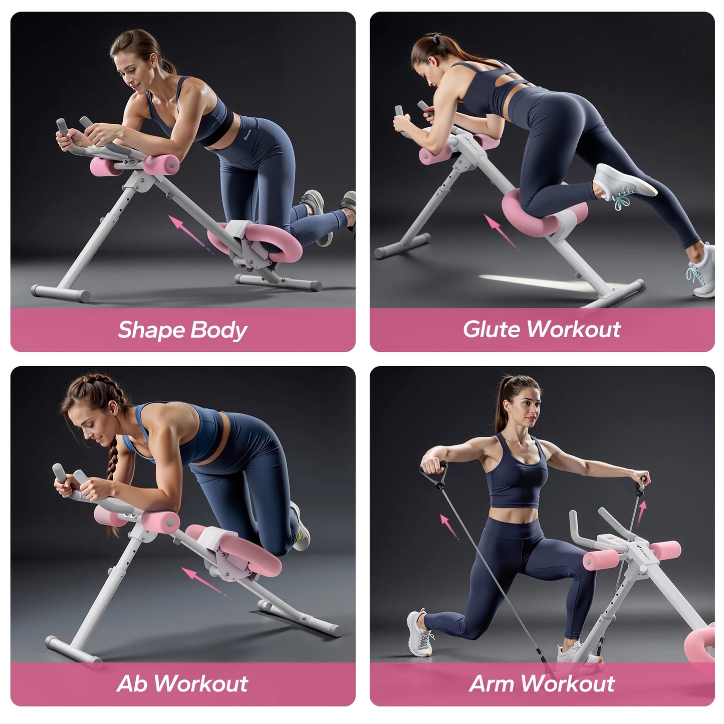 Merach Abdominal Trainer Foldable Core Exercise Machine