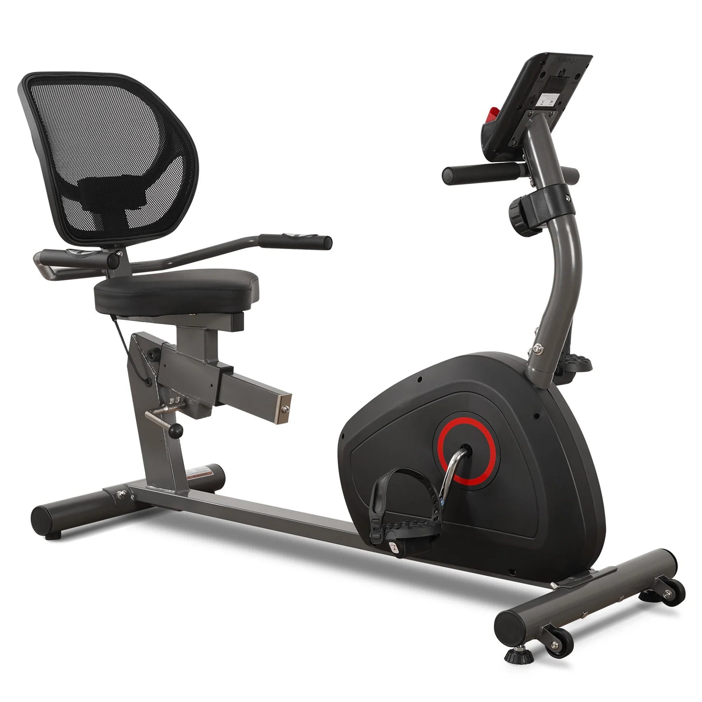 Recumbent Exercise Bike For Home Quiet 8 Levels Large Seat