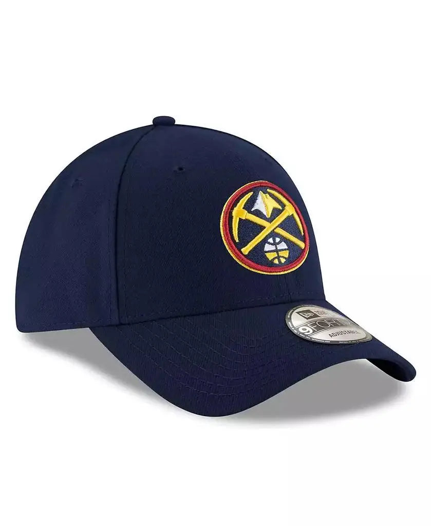 New Era Mens Denver Nuggets Navy League 9FORTY Hat Cap - Arthur's Wellness Emporium