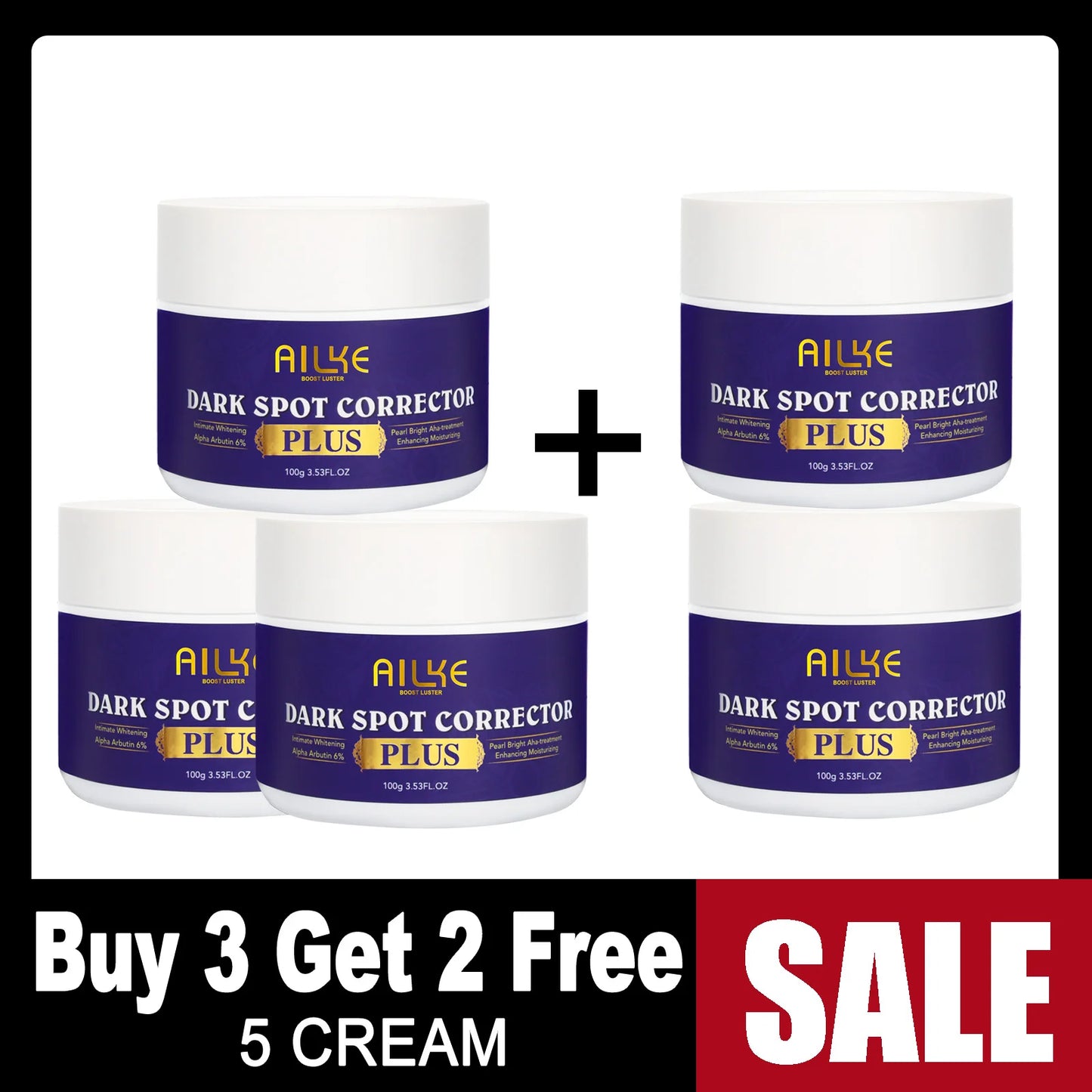 AILKE Glutathione Body Lotion for Even Skin Tone