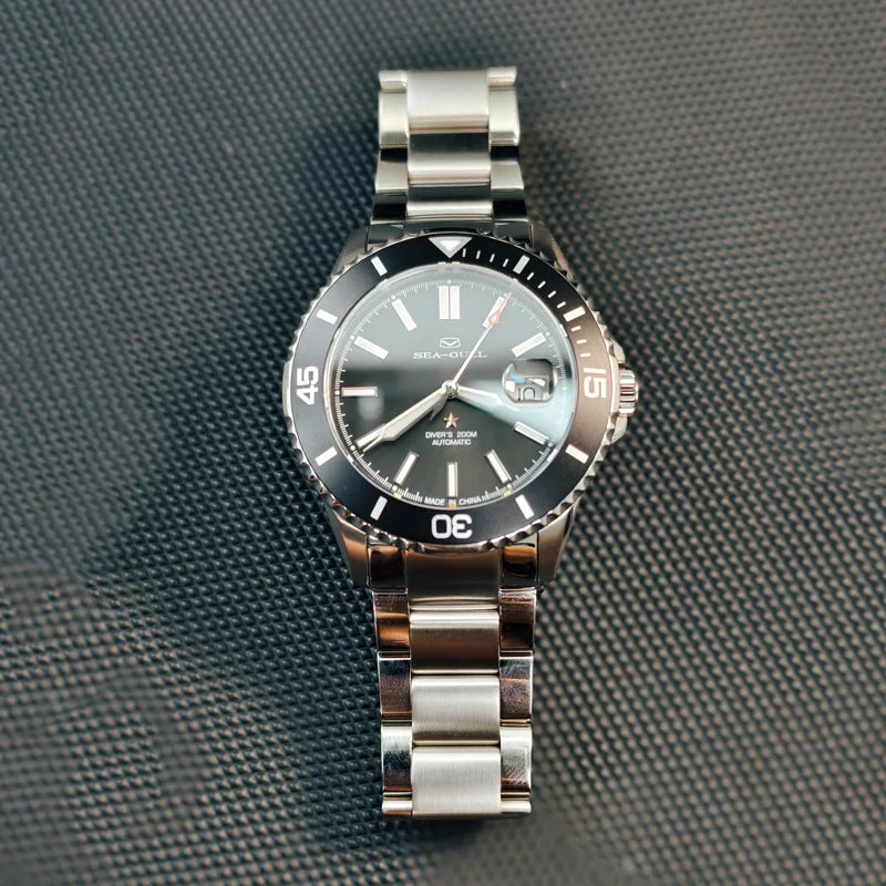 Sea Gull Ocean Series Stainless Steel Automatic Diver Watch