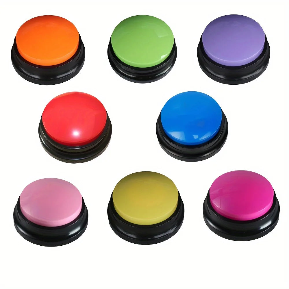 Dog Communication Buttons Voice Recording Playback For Pet Training - Arthur's Wellness Emporium