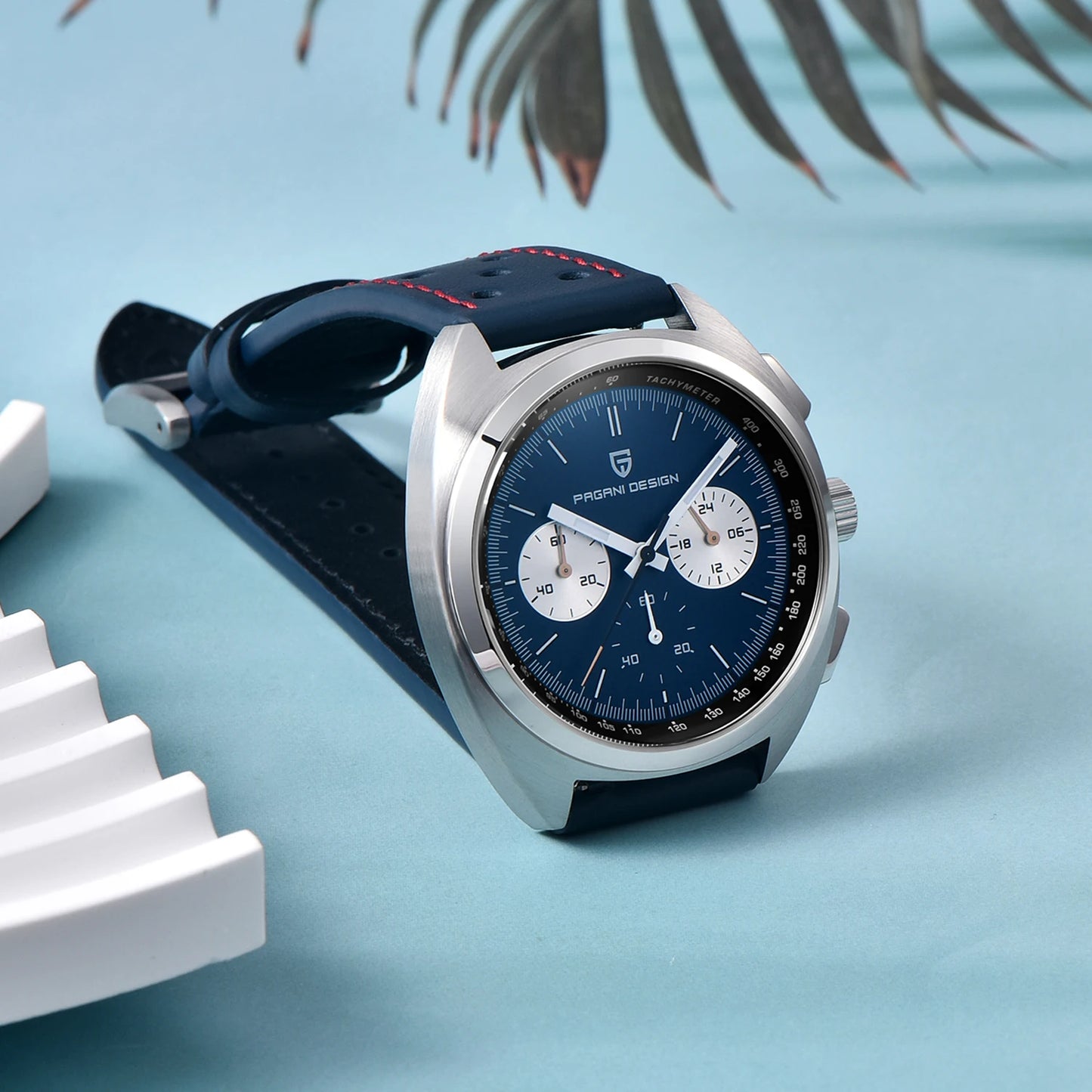 Pagani Design 2024 Retro Luxury Men's Chronograph Watch - Arthur's Wellness Emporium