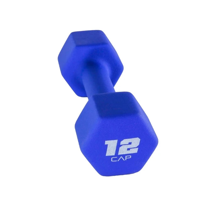 Rubber Dumbbells for Home Gym Strength Training 2 to 15 lb