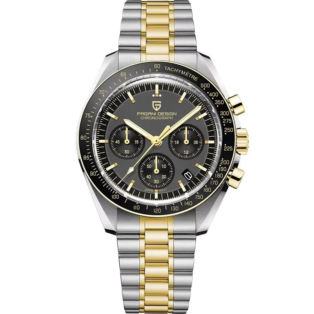 Pagani Design Moon V6 Men's Quartz Chronograph Watch