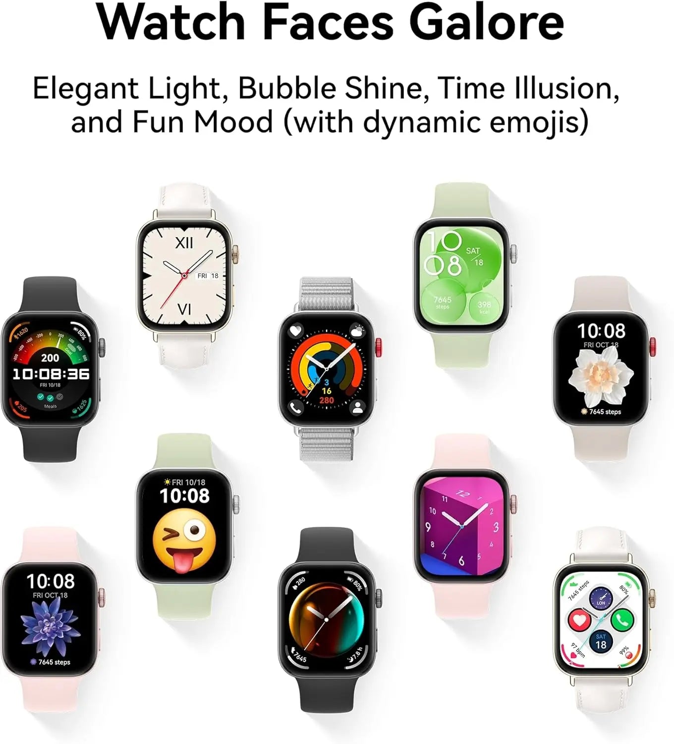 Huawei Watch Fit 3 1.82 Inch AMOLED Fitness Tracker