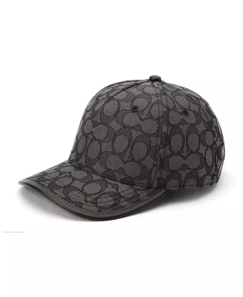 Coach Womens Signature Jacquard Baseball Hat Cotton - Arthur's Wellness Emporium