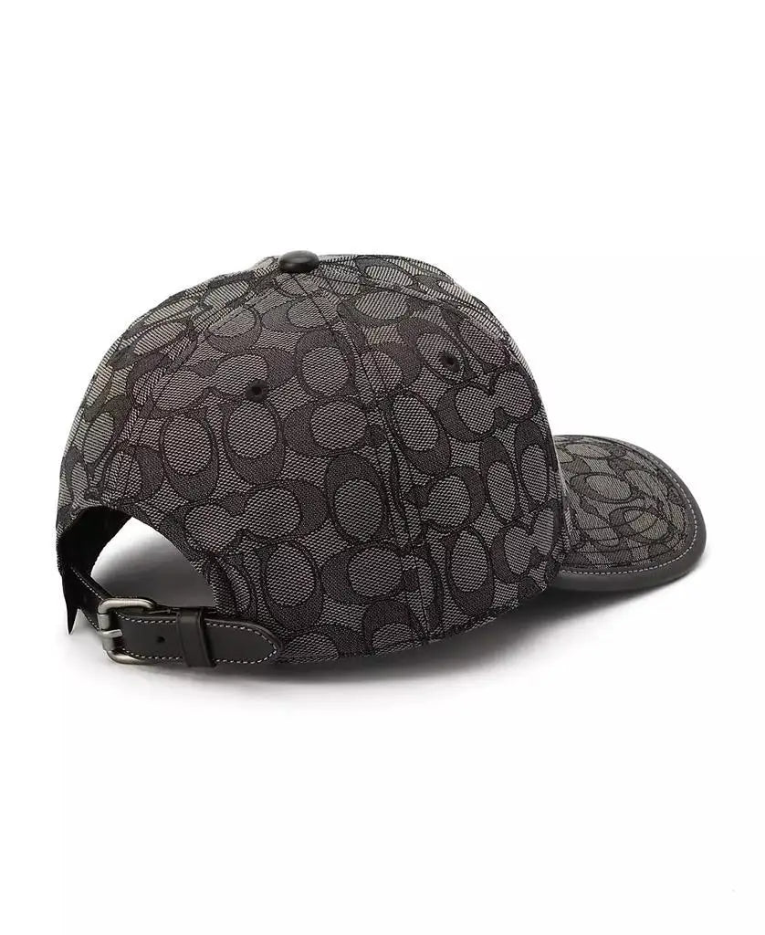 Coach Womens Signature Jacquard Baseball Hat Cotton - Arthur's Wellness Emporium