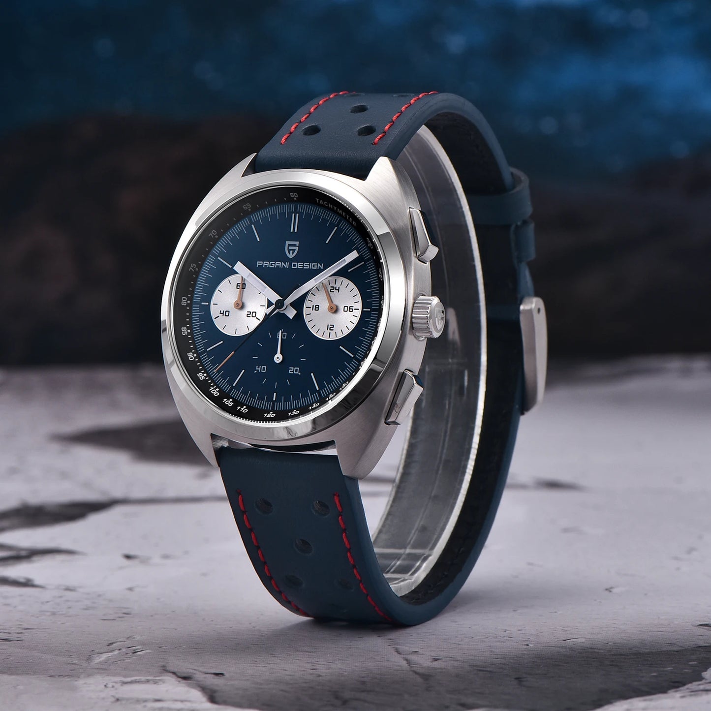 Pagani Design 2024 Retro Luxury Men's Chronograph Watch - Arthur's Wellness Emporium