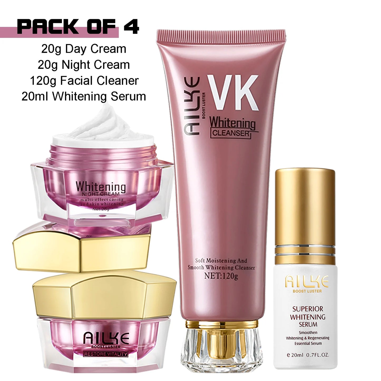 AILKE Anti-Wrinkle Face Cream With Collagen And Hyaluronic Acid - Arthur's Wellness Emporium
