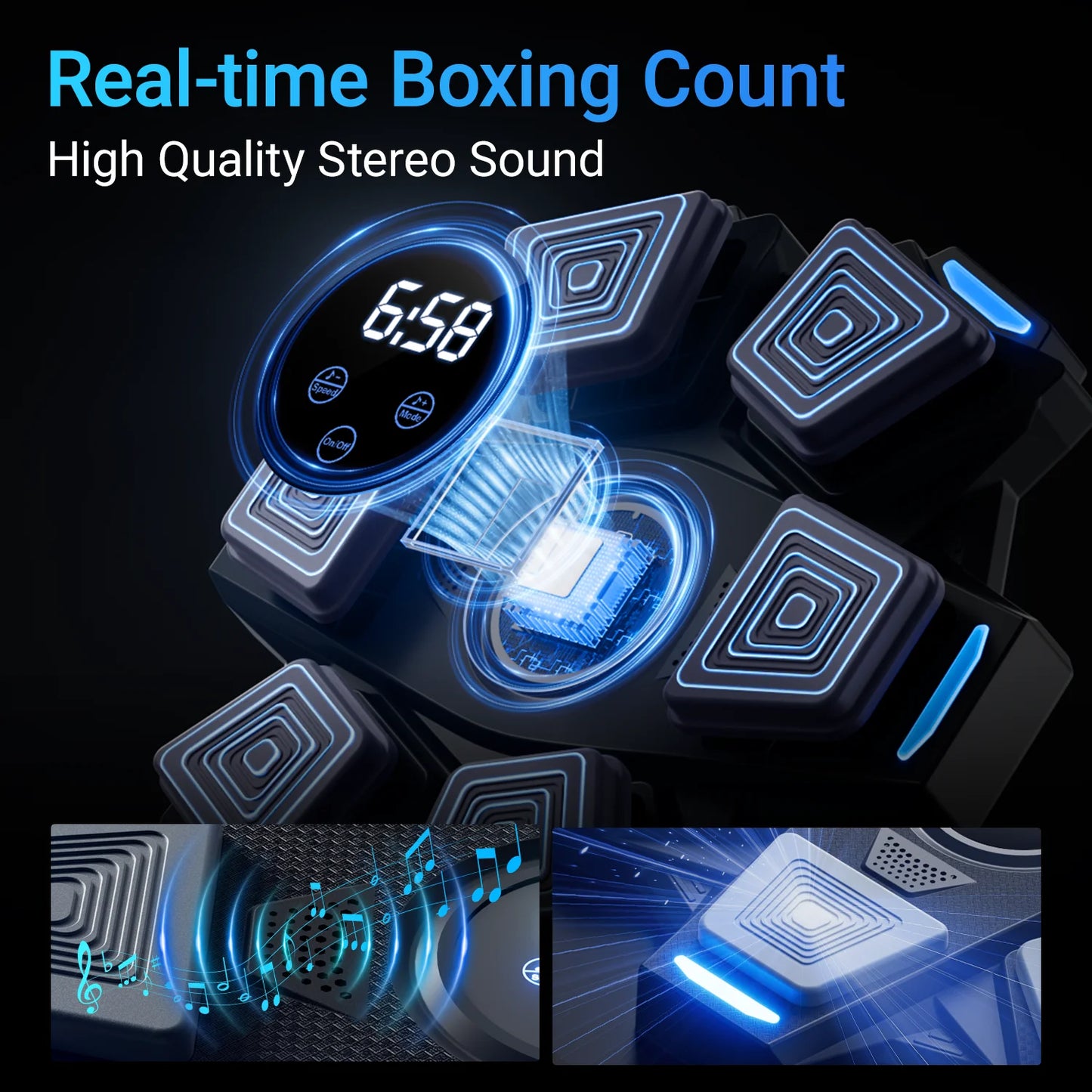 Smart Touch Screen Music Boxing Machine for All Ages - Arthur's Wellness Emporium