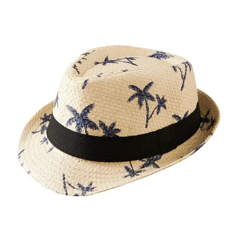 Straw Sun Hat Unisex Wide Brim Beach Fashion Sun Protection