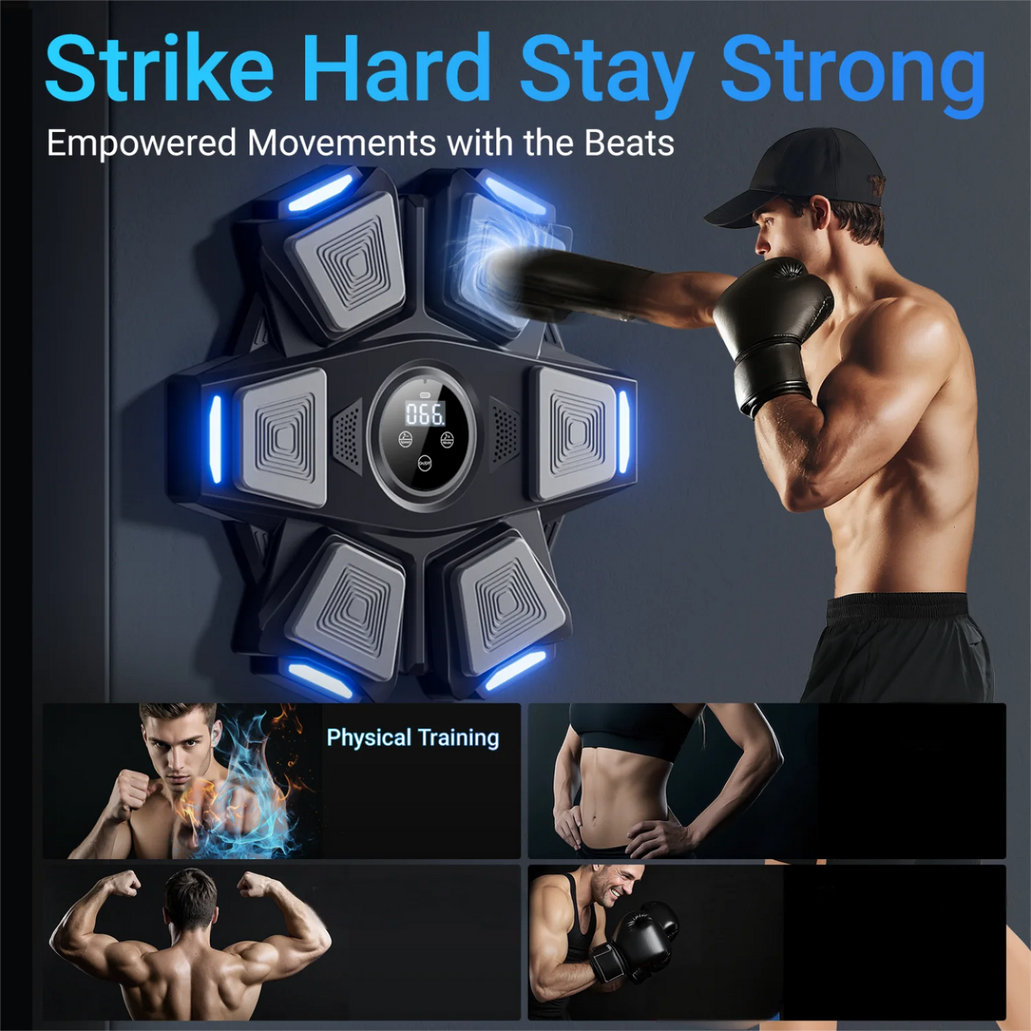 Smart Touch Screen Music Boxing Machine for All Ages - Arthur's Wellness Emporium