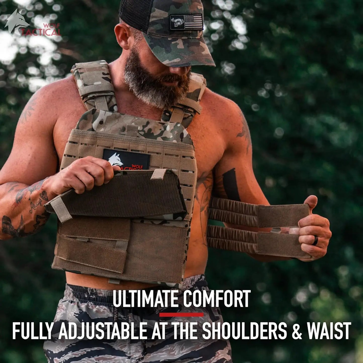 Adjustable Weighted Vest for Enhanced Workout Performance - Arthur's Wellness Emporium
