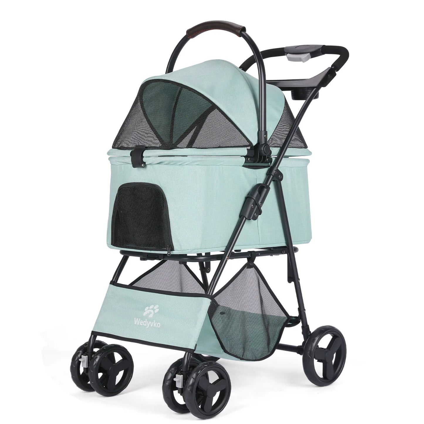 3 In 1 Pet Stroller Waterproof Removable Carrier All Terrain - Arthur's Wellness Emporium