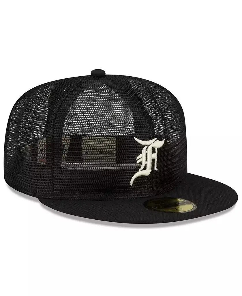 New Era Fear Of God Black Mesh 59FIFTY Fitted Hat Cap - Arthur's Wellness Emporium