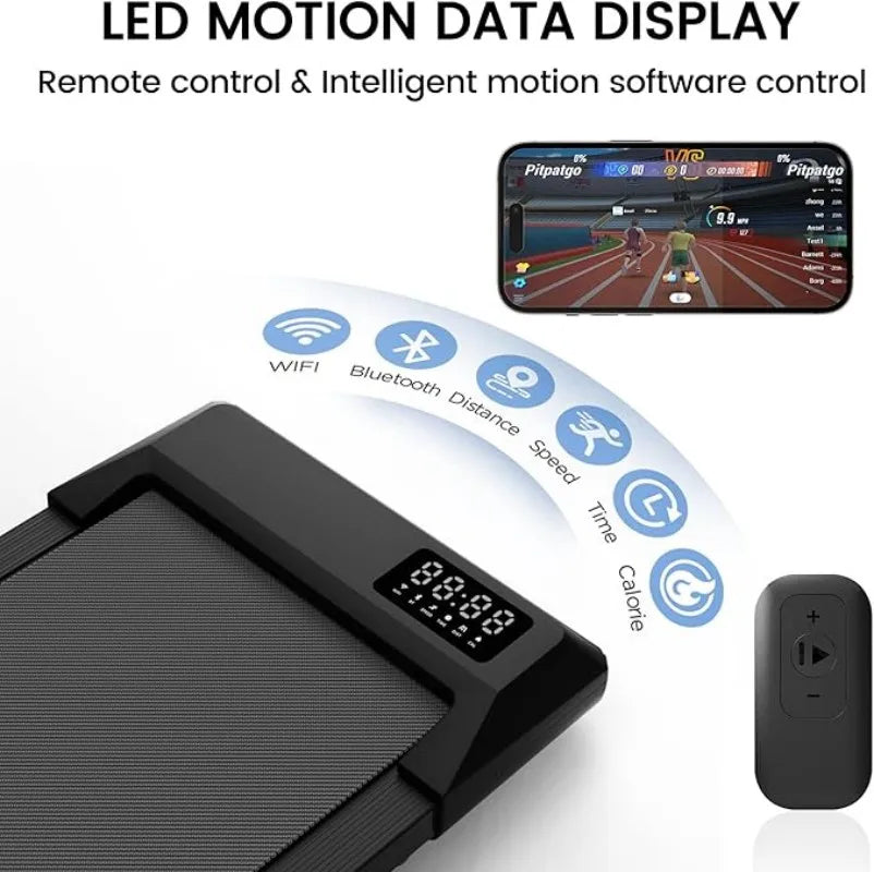 Superun 2 In 1 Home Office Treadmill With App And Remote