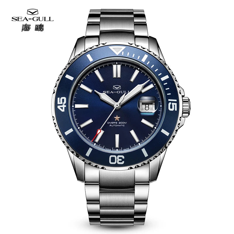 Sea Gull Ocean Series Stainless Steel Automatic Diver Watch