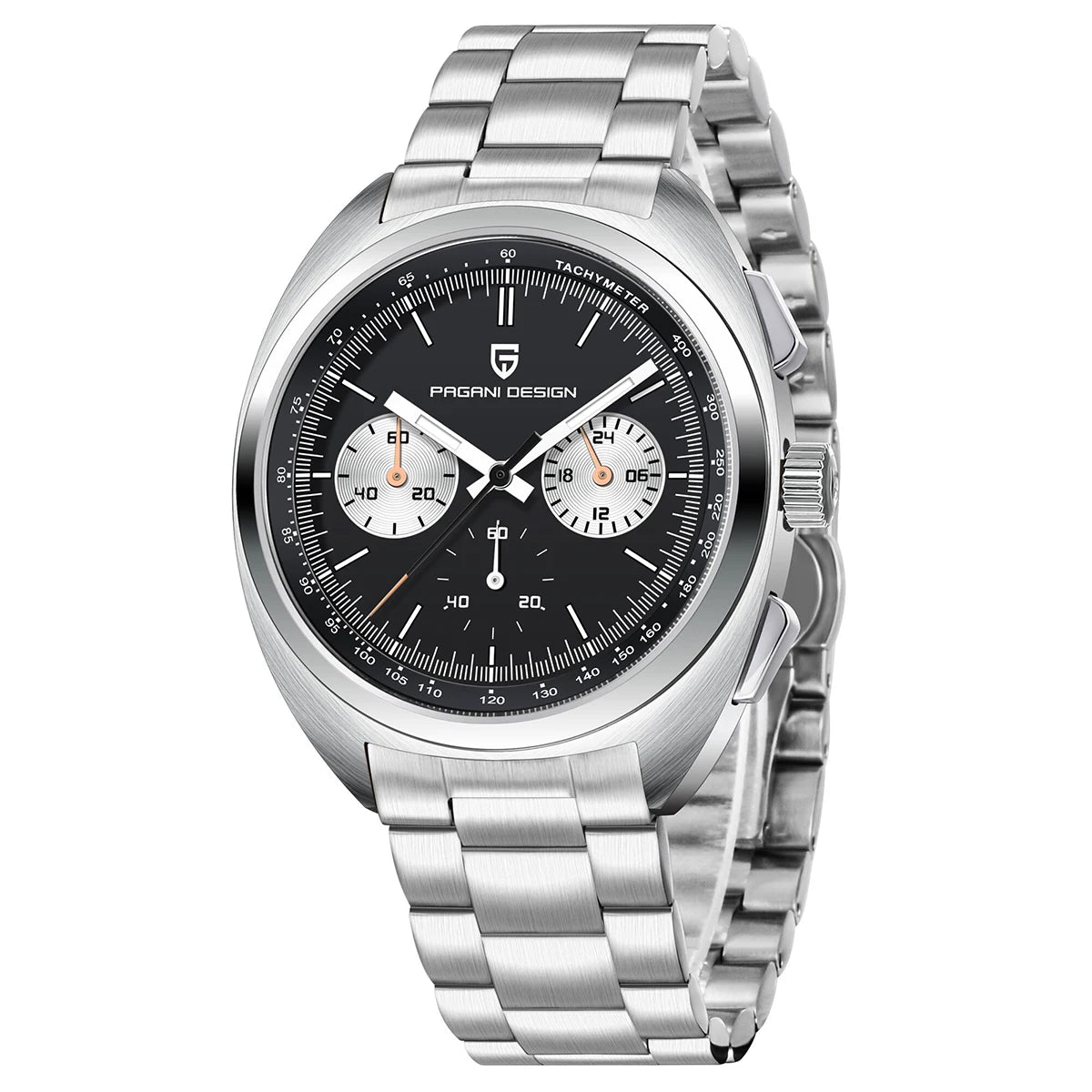 Pagani Design 2024 Retro Luxury Men's Chronograph Watch - Arthur's Wellness Emporium