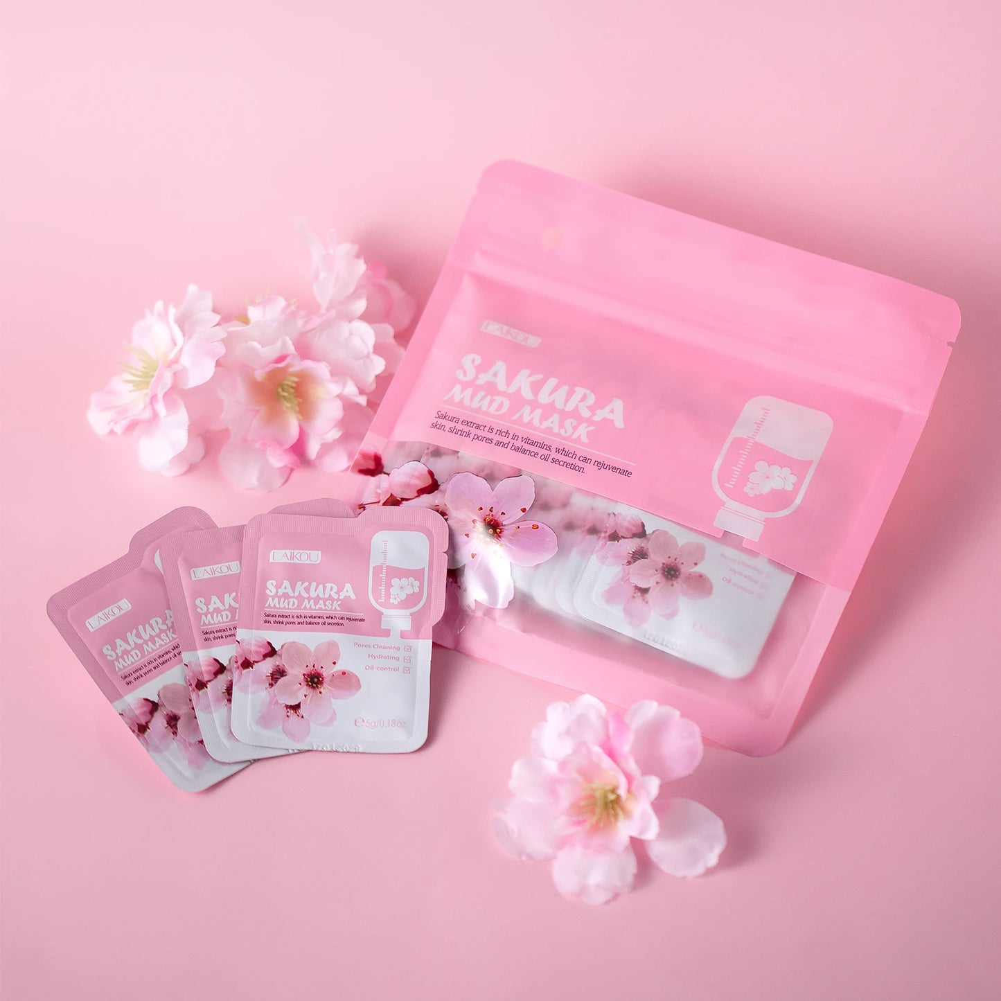 LAIKOU Japan Sakura Skincare Anti-Aging Gift Set - Arthur's Wellness Emporium