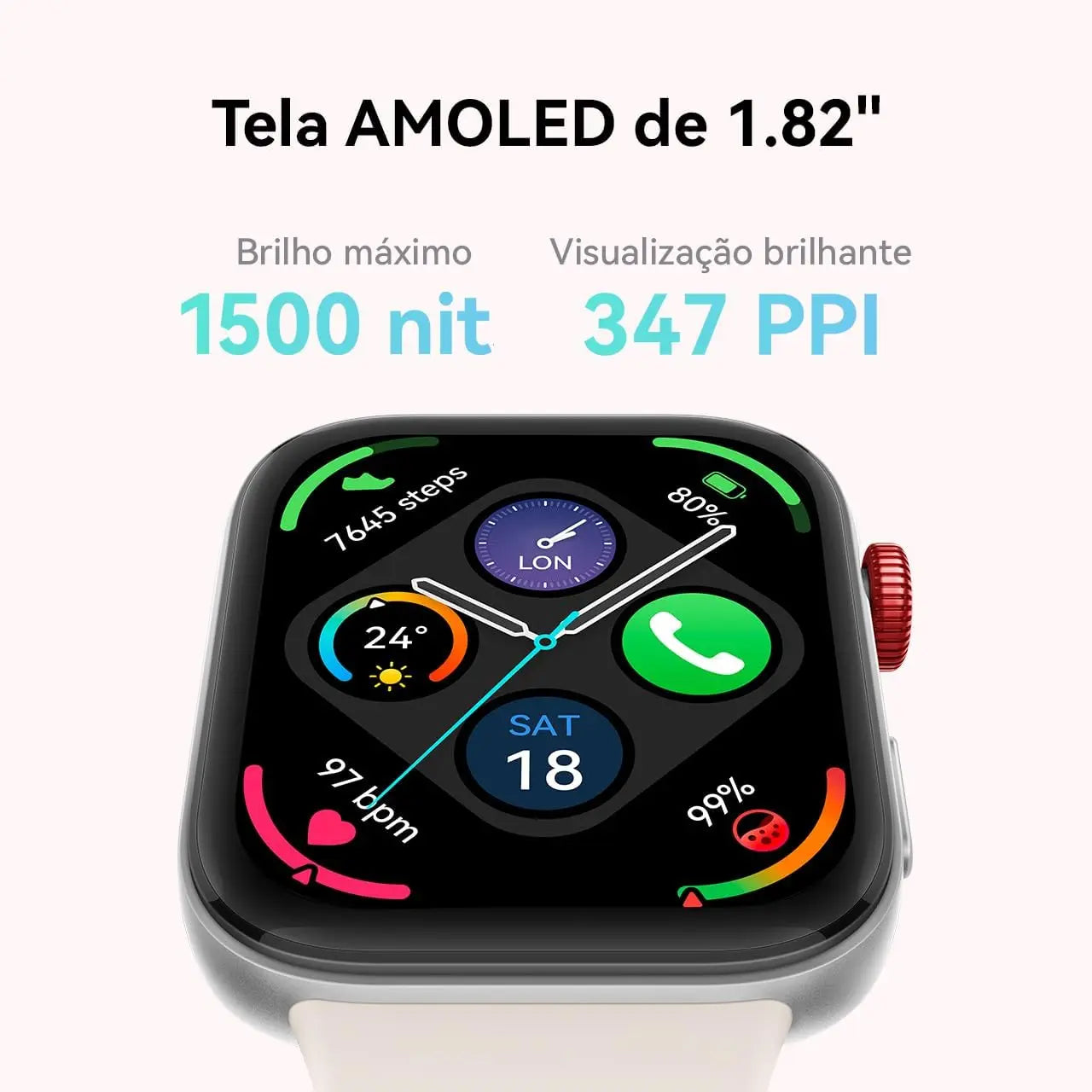 Huawei Watch Fit 3 1.82 Inch AMOLED Fitness Tracker