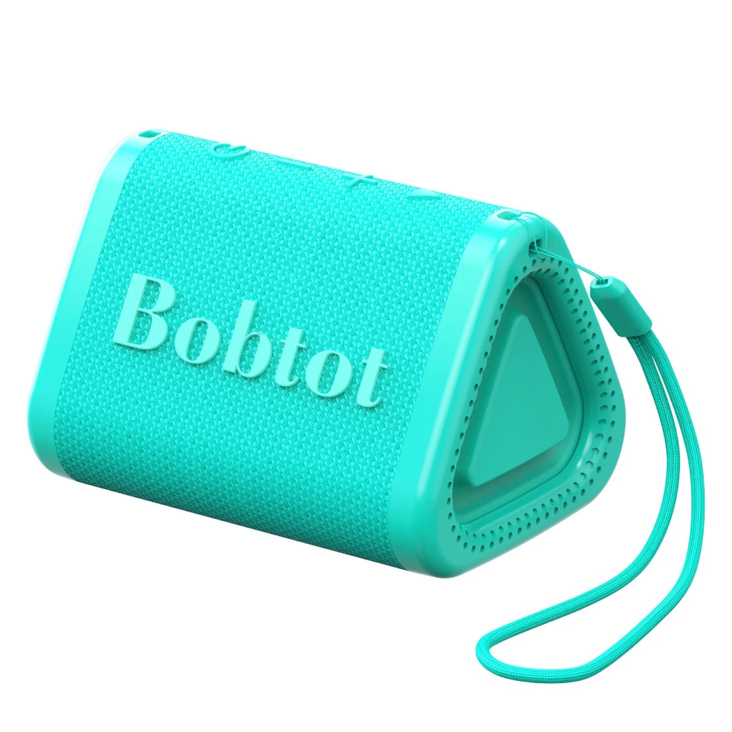 Bobtot Portable Bluetooth Shower Speaker IPX7 Waterproof With Bass