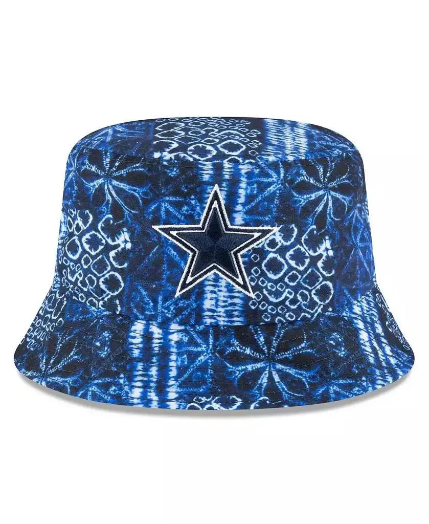 New Era Navy Dallas Cowboys Shibori Bucket Hat Unisex - Arthur's Wellness Emporium