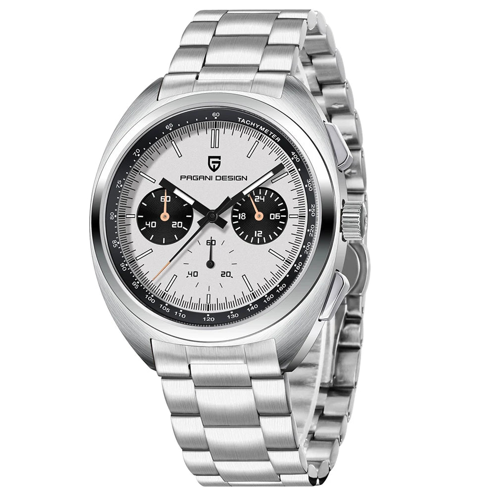 Pagani Design 2024 Retro Luxury Men's Chronograph Watch - Arthur's Wellness Emporium