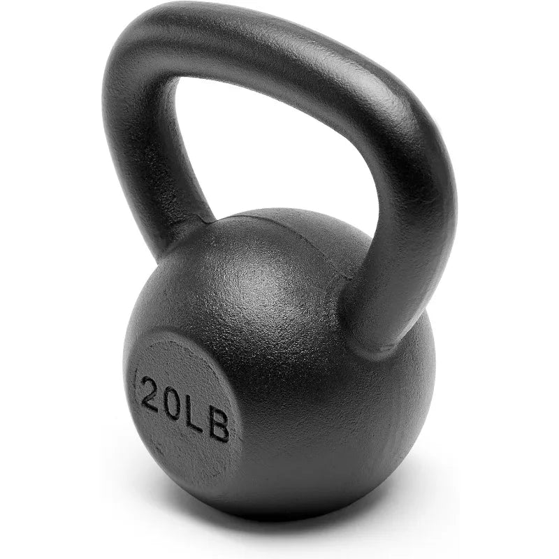 Premium Solid Cast Iron Kettlebell Weight Set 5 to 45 Pounds