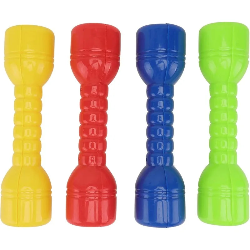 VICASKY 4pcs Plastic Dumbbell Set for Home Gym Fitness