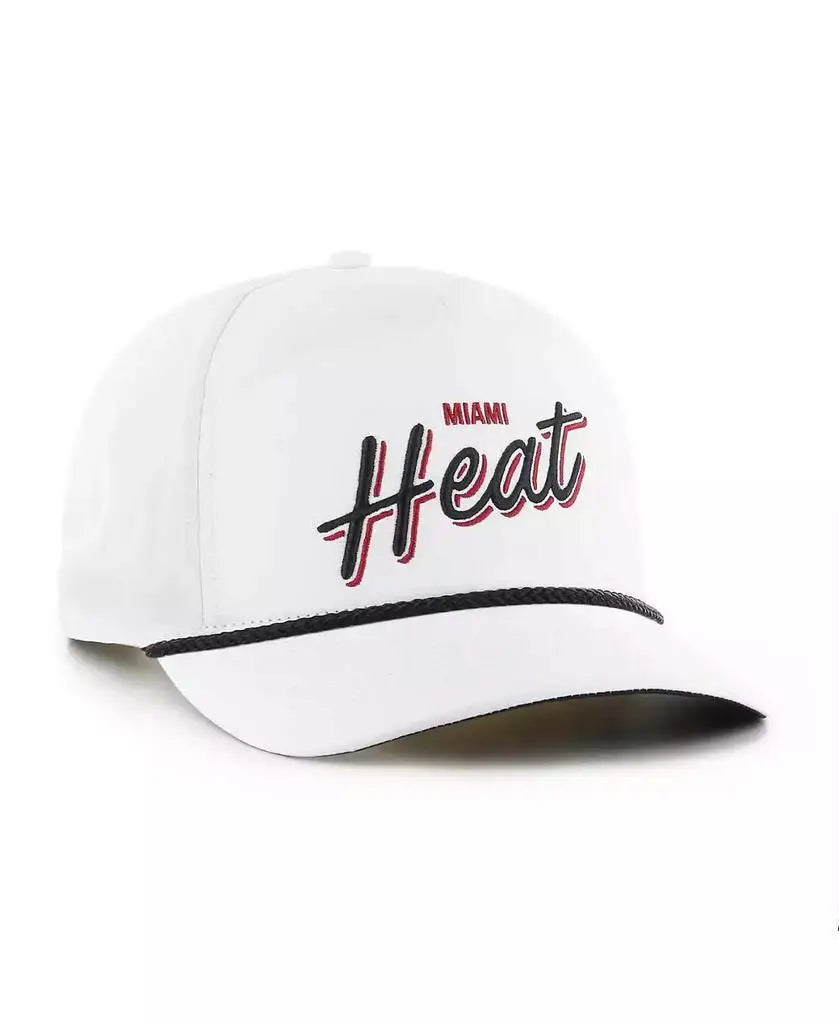 47 Brand Miami Heat White Fairway Hitch Adjustable Hat