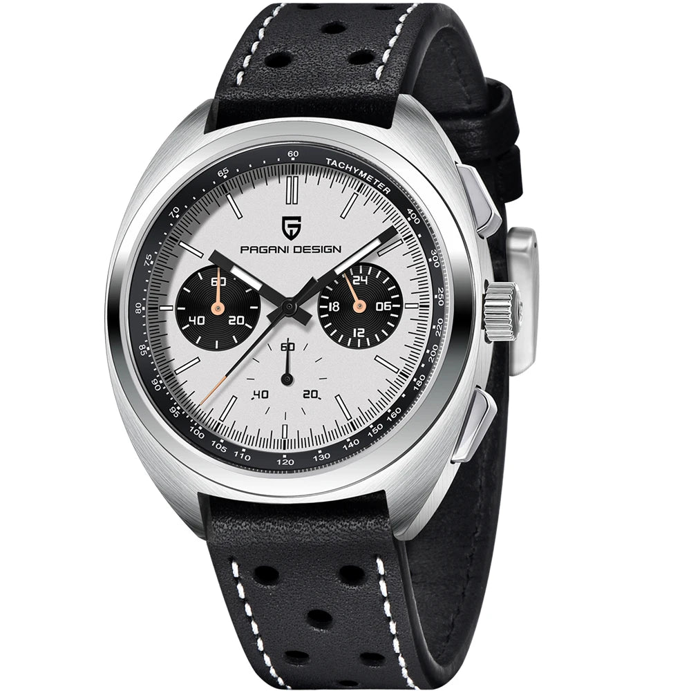 Pagani Design 2024 Retro Luxury Men's Chronograph Watch - Arthur's Wellness Emporium