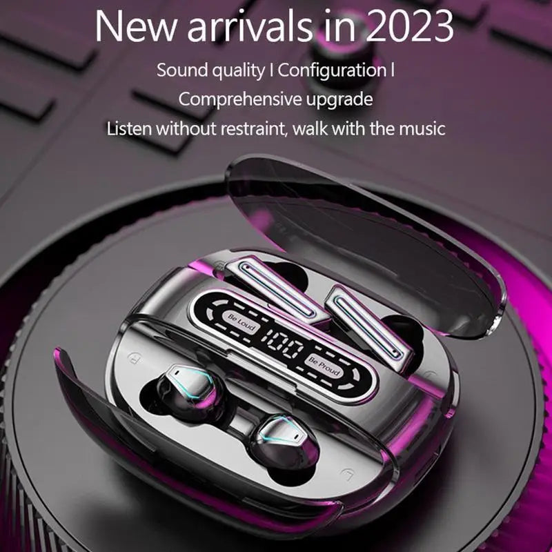 YCDCC Bluetooth Wireless Earphones Four Earbuds With Case