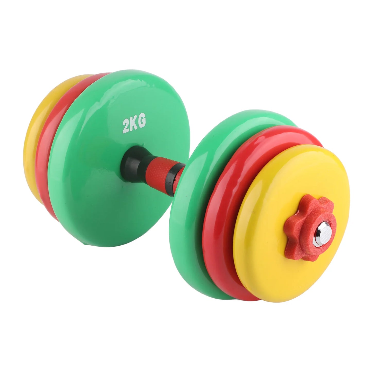 Colorful Non Slip Grip Dumbbells for Home Fitness Training - Arthur's Wellness Emporium
