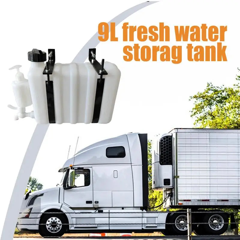 Fresh Water Holding Tank 9L Portable Water Carrier for Camping