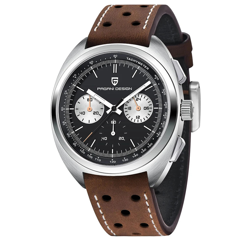 Pagani Design 2024 Retro Luxury Men's Chronograph Watch - Arthur's Wellness Emporium