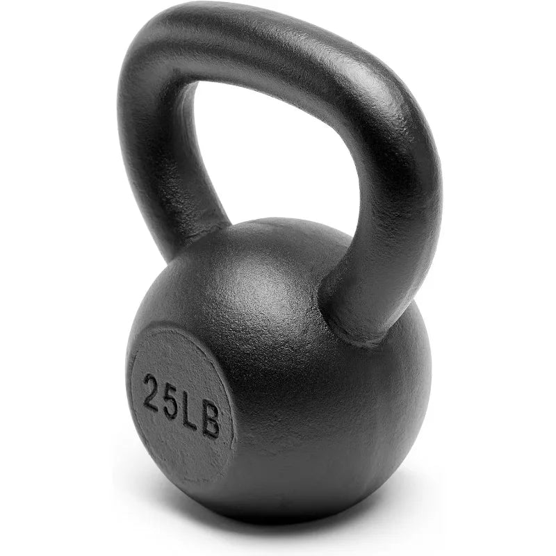 Premium Solid Cast Iron Kettlebell Weight Set 5 to 45 Pounds