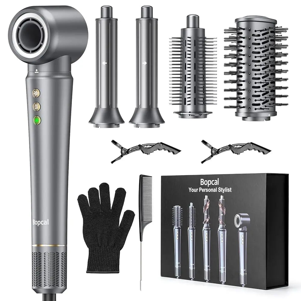 5 in 1 Hair Dryer and Styling Tool with Quick Drying Features