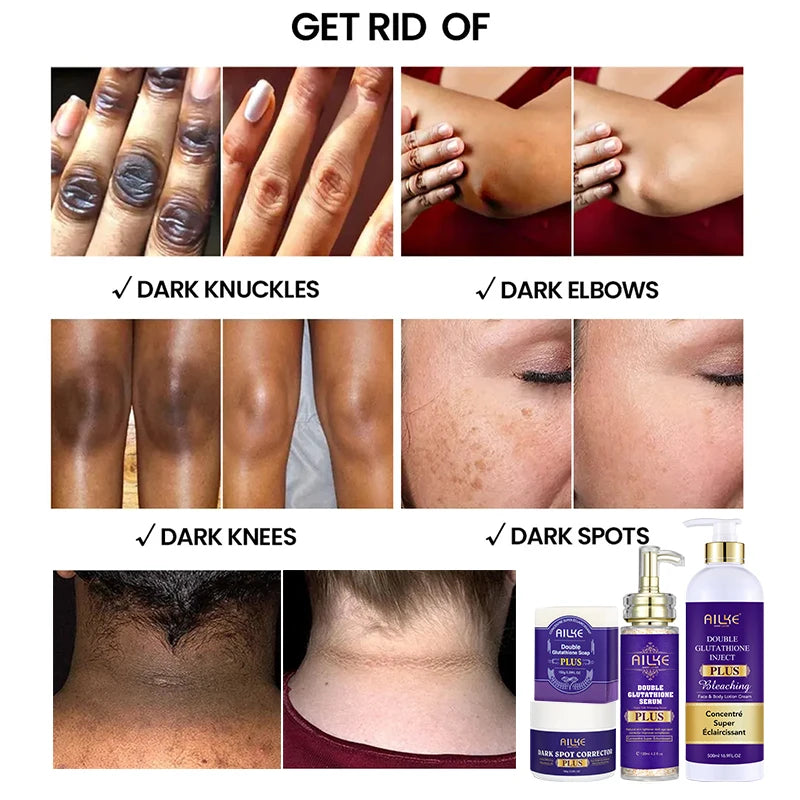 AILKE Glutathione Body Lotion for Even Skin Tone