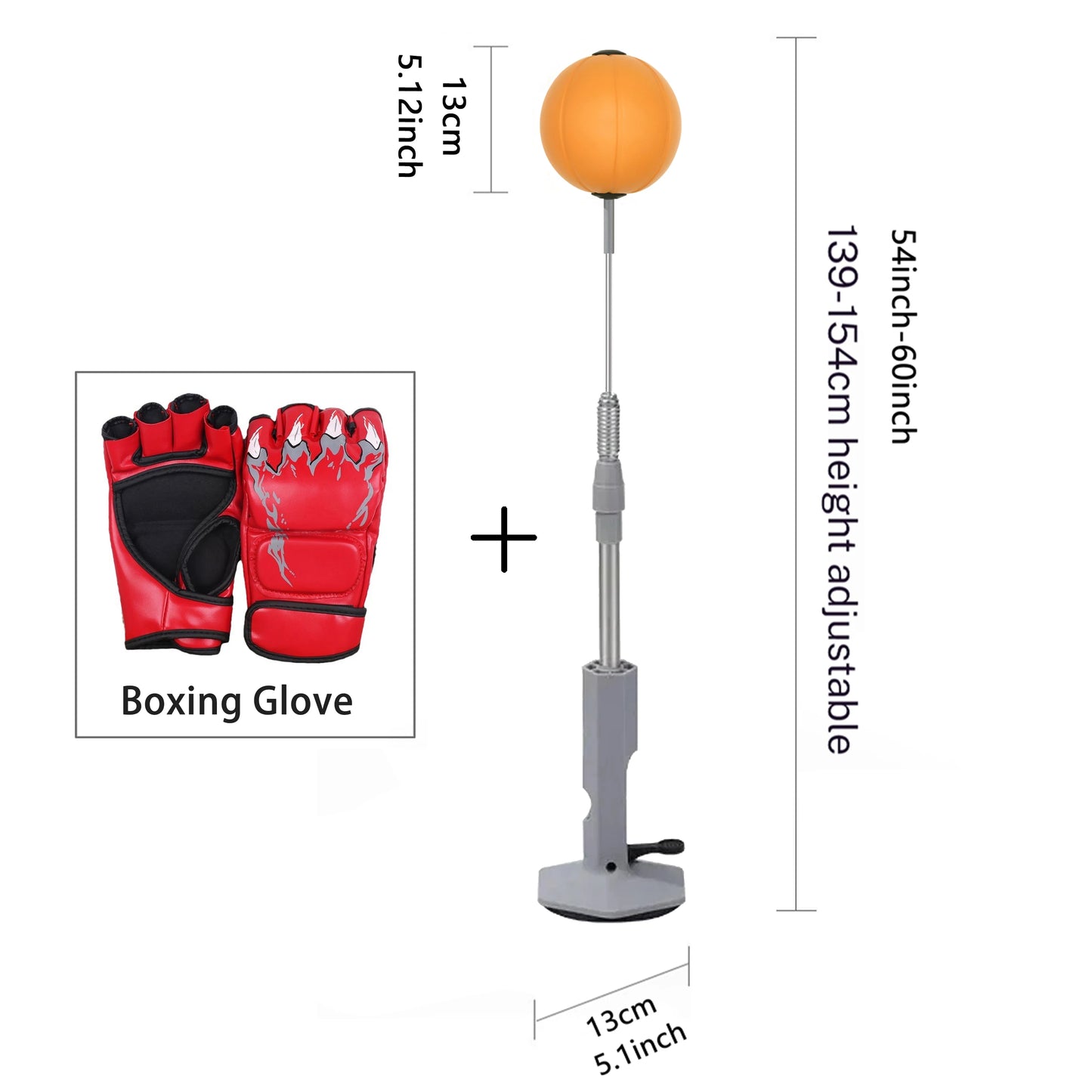 Lightweight Speed Bag With Suction Cup For Training