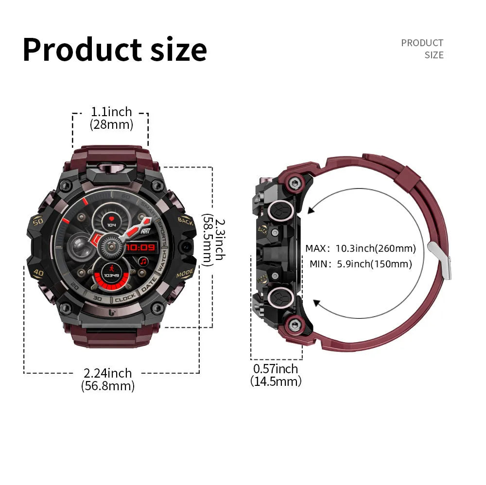 LOKMAT APPLLP 2 PRO Rugged Sport Android Smart Watch