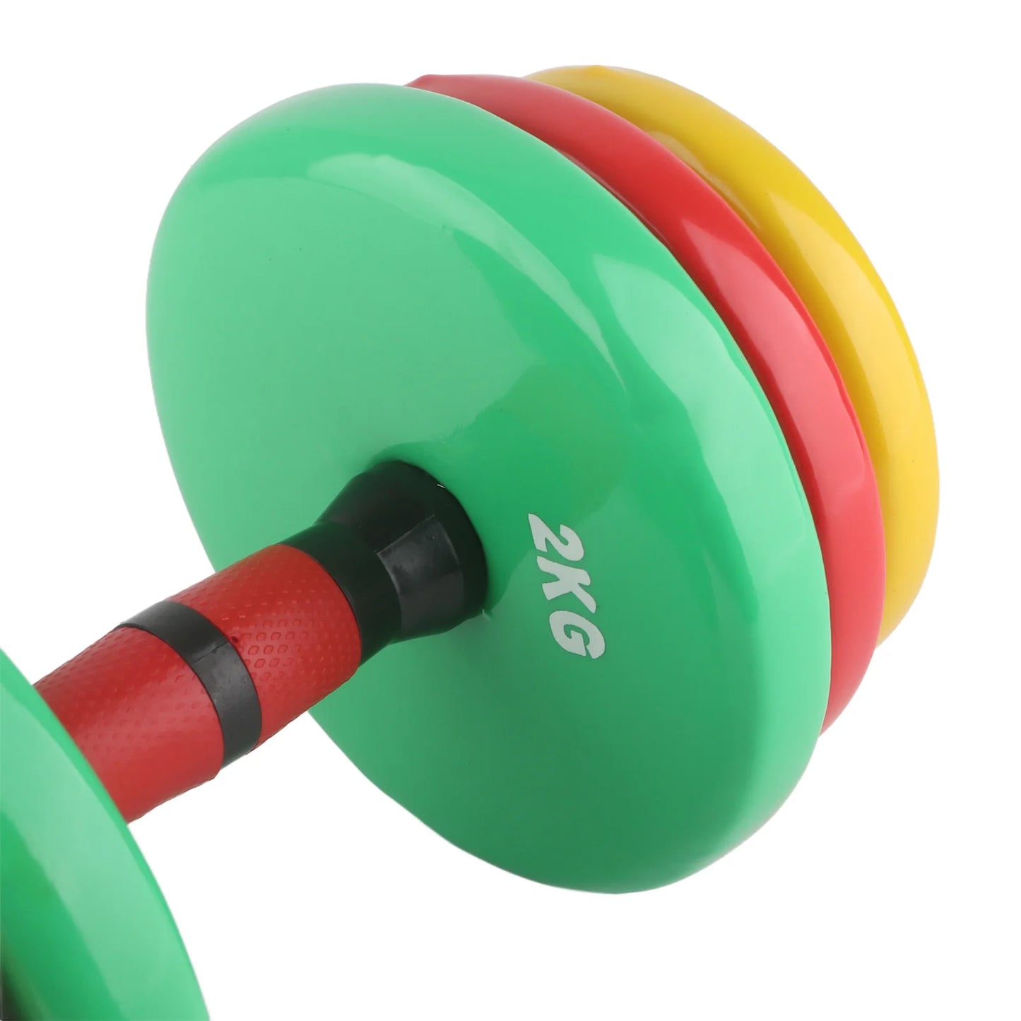 Colorful Non Slip Grip Dumbbells for Home Fitness Training - Arthur's Wellness Emporium