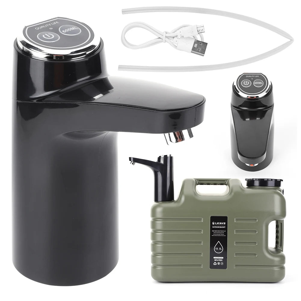 Portable Electric Water Pump with One Key Switch