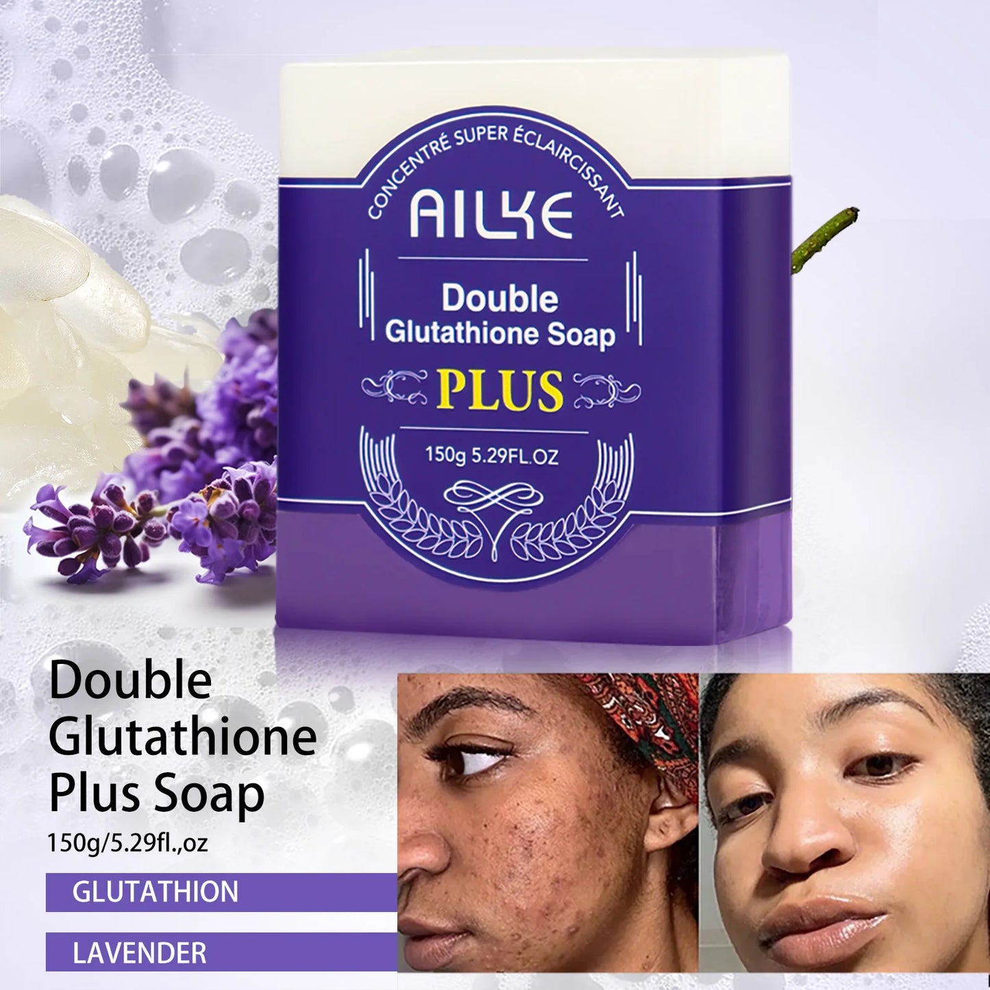 AILKE Glutathione Body Lotion for Even Skin Tone