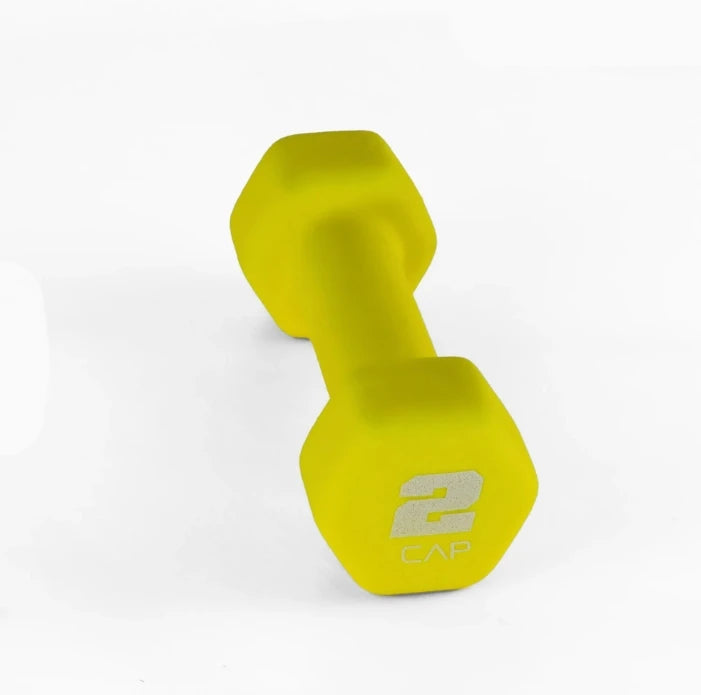 Rubber Dumbbells for Home Gym Strength Training 2 to 15 lb