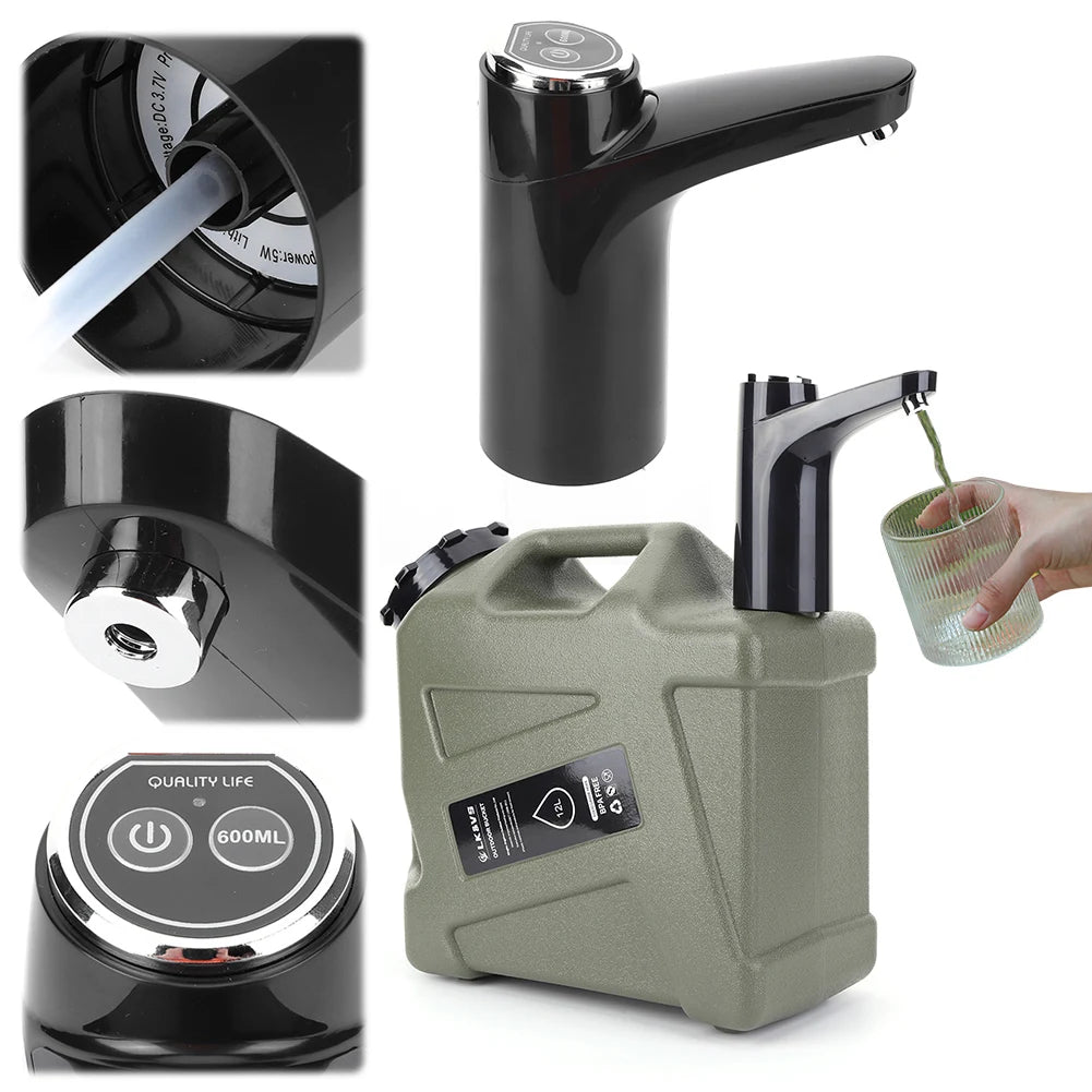 Portable Electric Water Pump with One Key Switch
