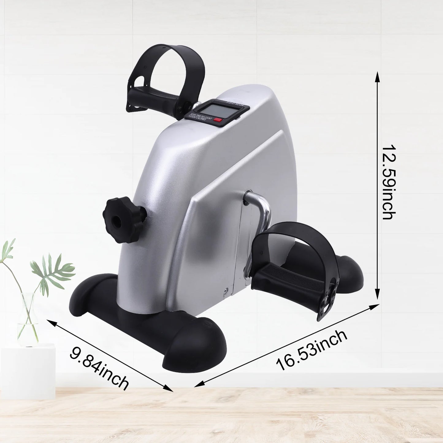 Portable Under Desk Pedal Exerciser Arm And Leg With LCD For Home Office - Arthur's Wellness Emporium