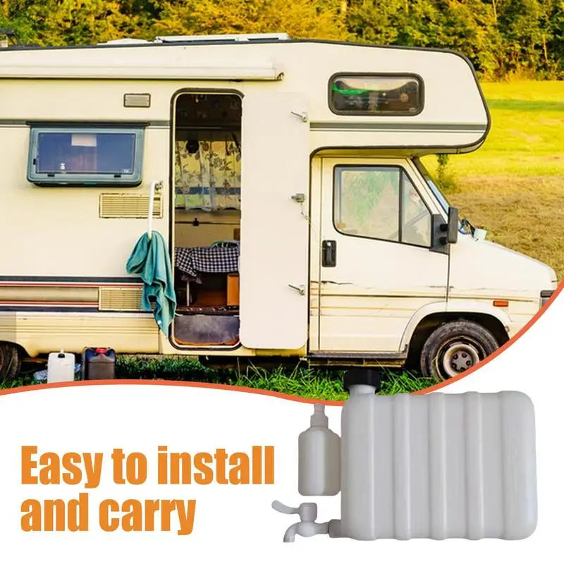 Fresh Water Holding Tank 9L Portable Water Carrier for Camping