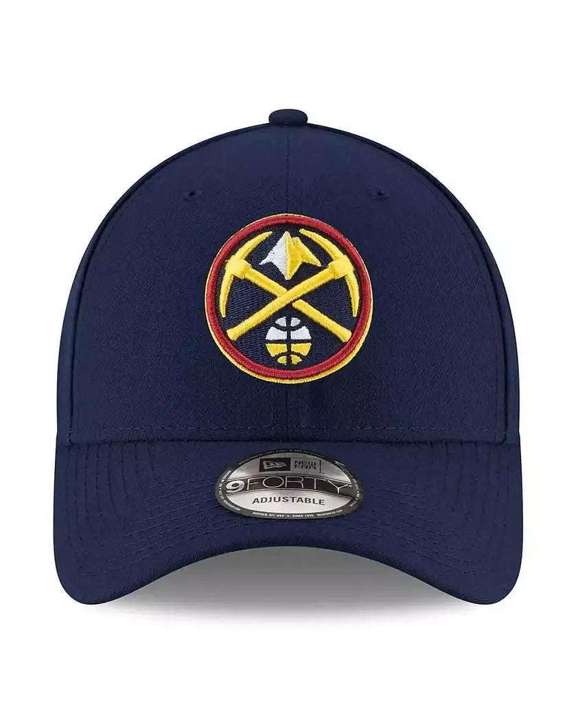 New Era Mens Denver Nuggets Navy League 9FORTY Hat Cap - Arthur's Wellness Emporium
